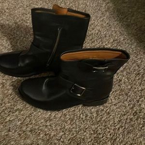 Frye 'Vicky Engineer' Boot Black Leather 3478817 sz. 8